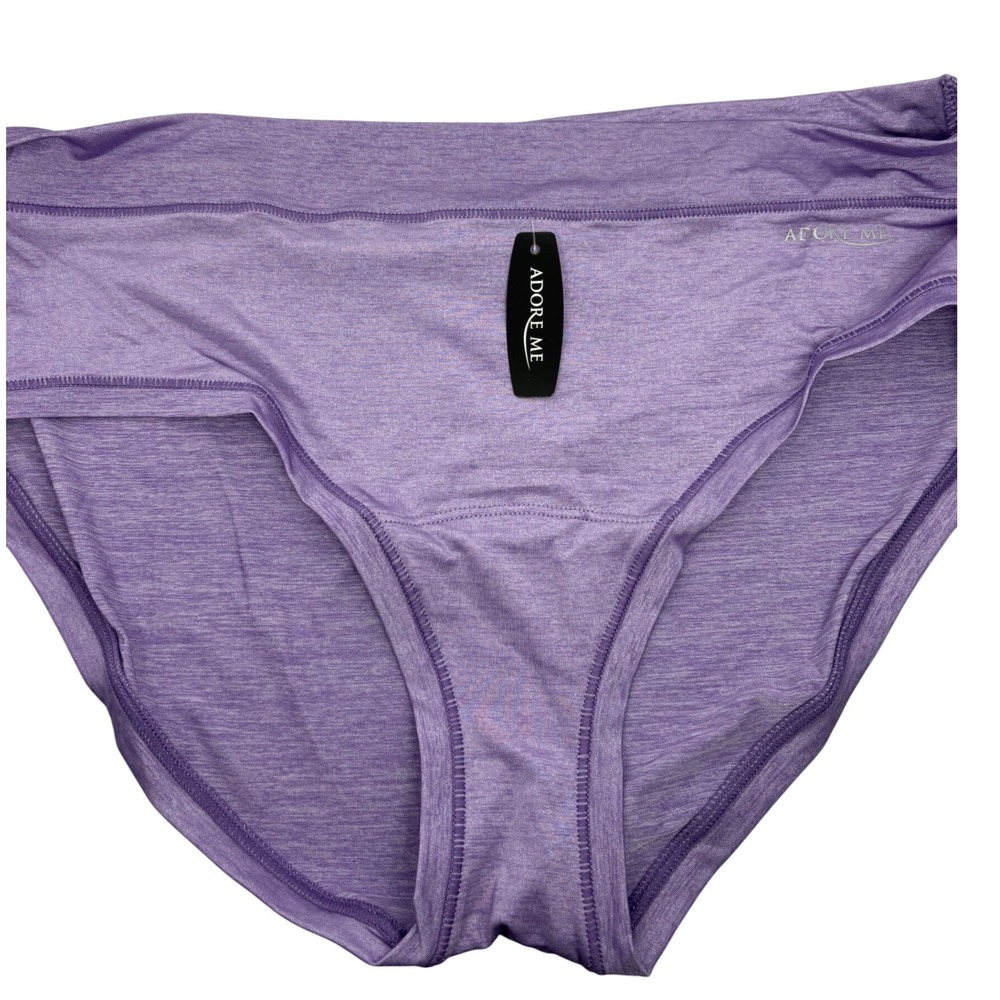 Adore Me Hipster Panties Soft Stretch Underwear Womens Purple 1X